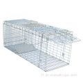 Piège de cage animal vivant humain plié pour les rats